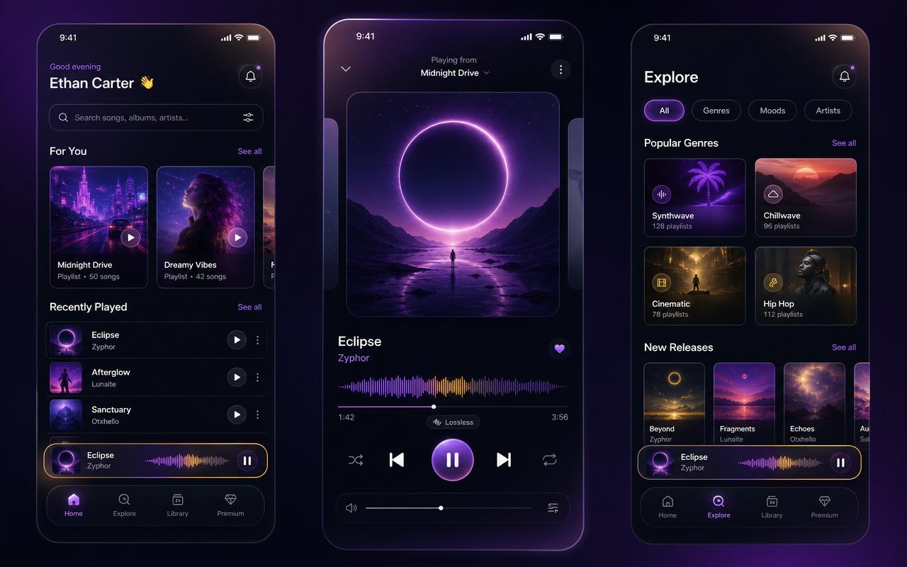 Music Streaming App
