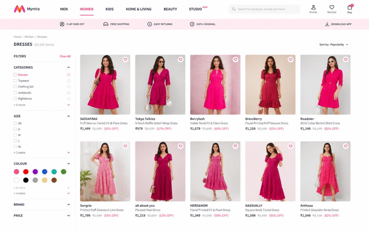 Myntra-Style Fashion Store — view 2