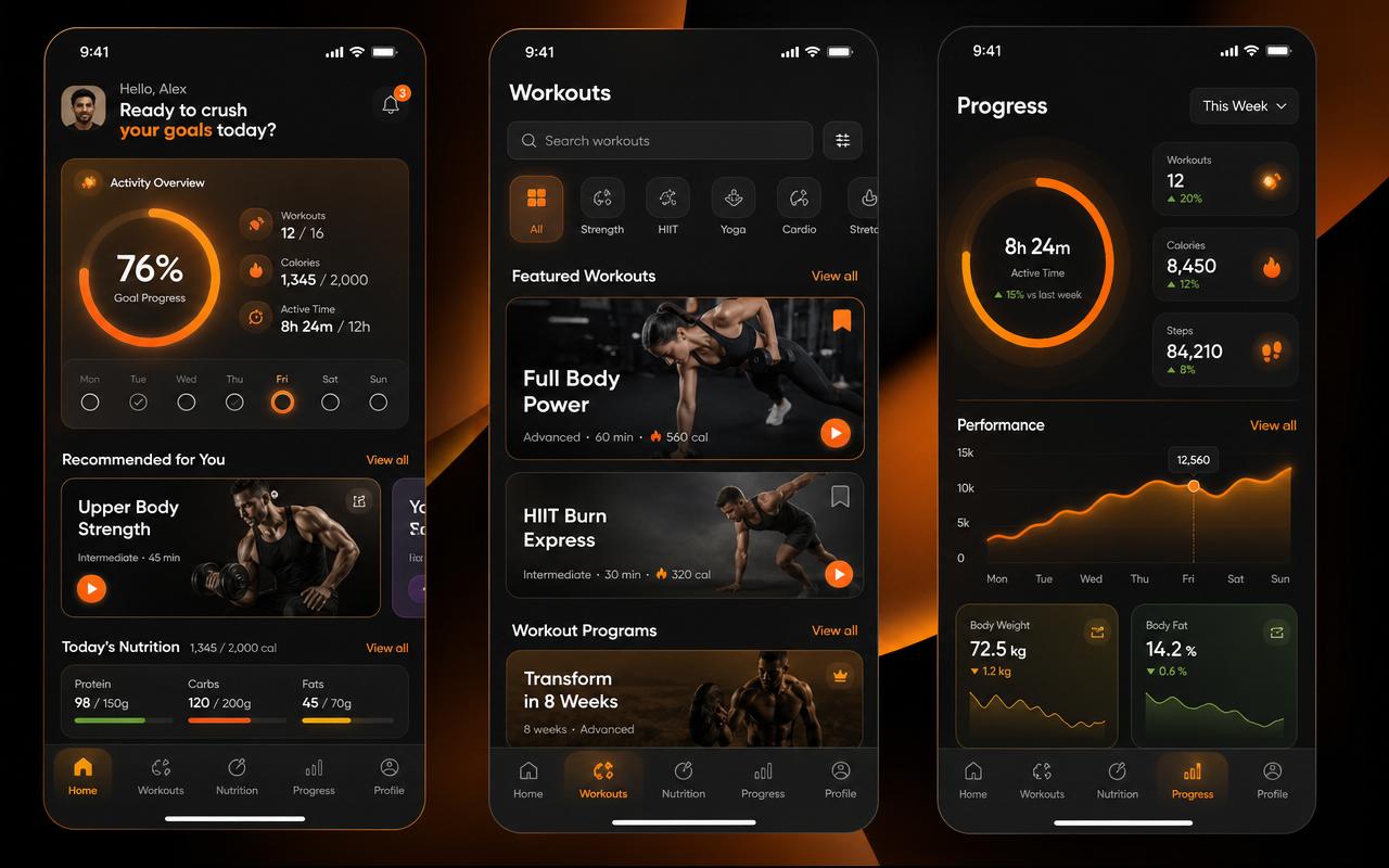 Fitness & Wellness App