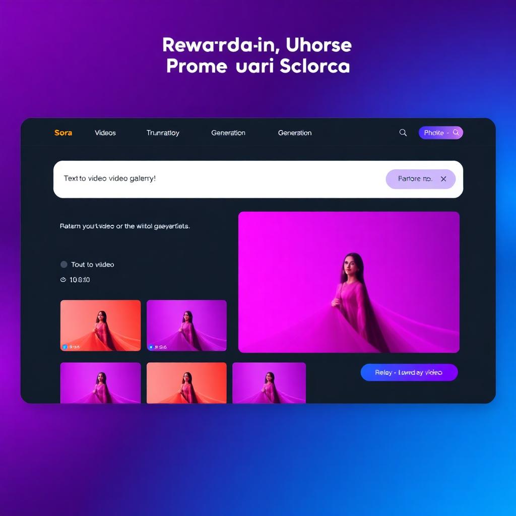 AI Video Generator (Sora/Runway)